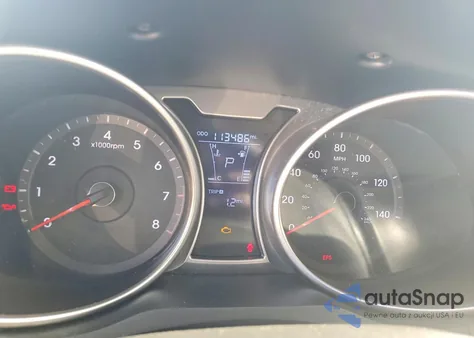 2013 Hyundai Veloster z USA, uszkodzony, nr VIN KMHTC6AD3DU093003